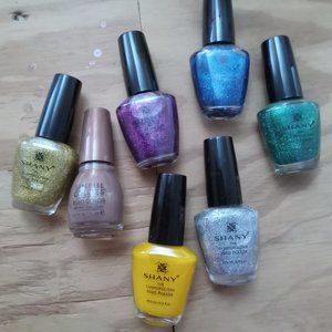 7 bottles of nail polish (opened)